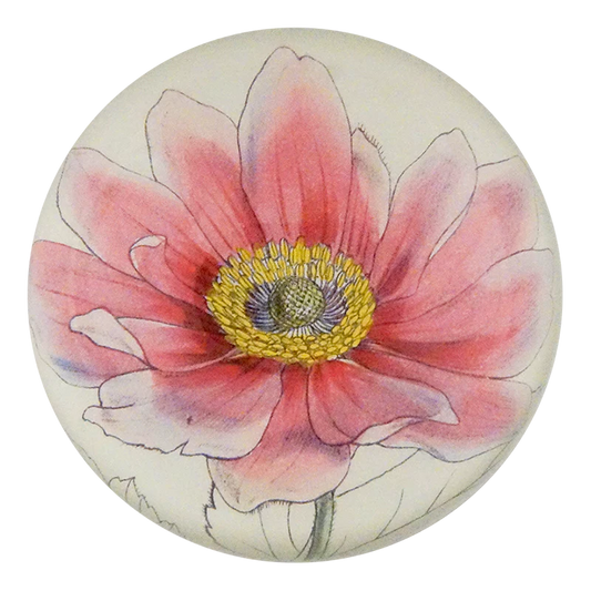 Anemone Japonica Dome Paperweight