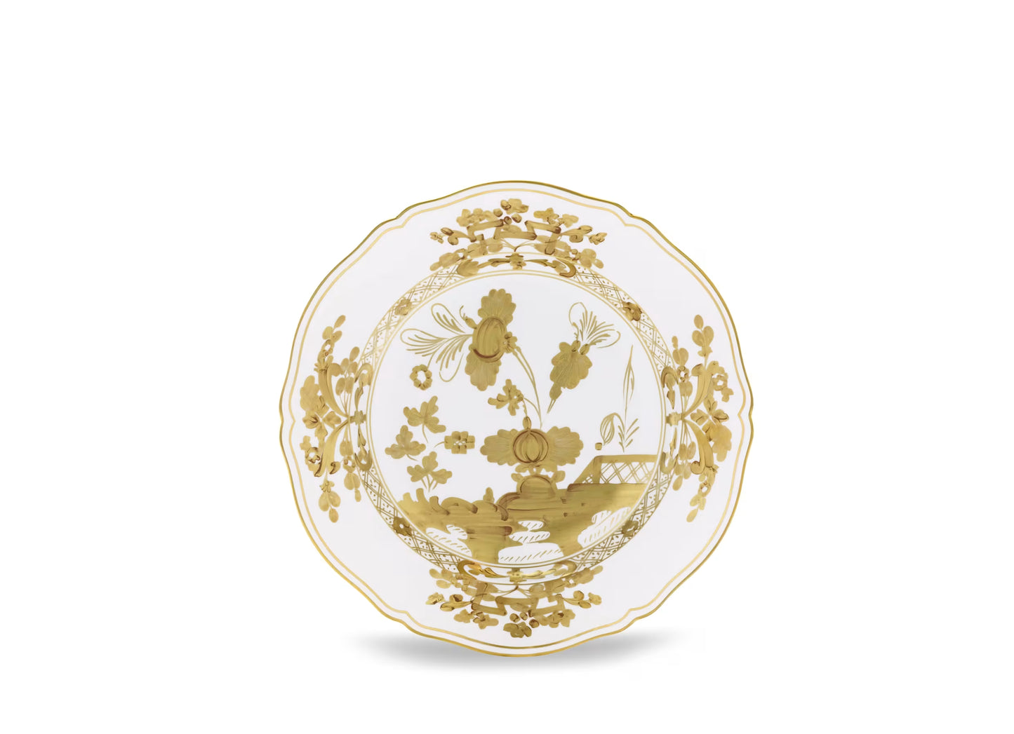 Oriente Italiano Aurum Round Platter by Ginori 1735