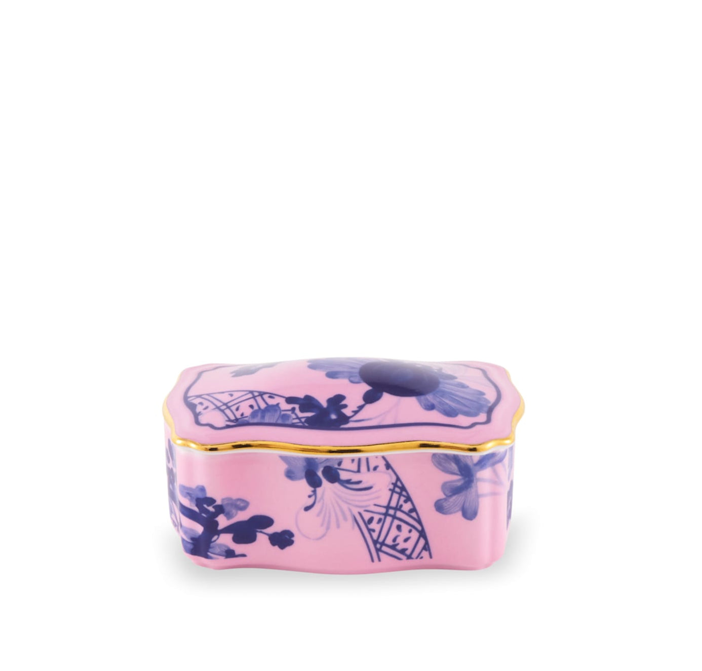 Oriente Italiano Azalea Box with Cover by Ginori 1735