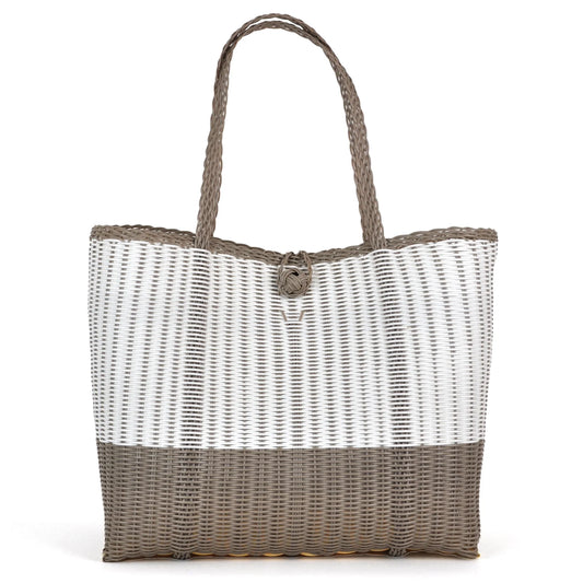 The Lilley Line Small Bag - Pearl/Brown