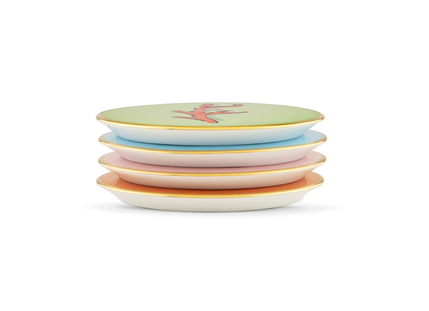 Il Viaggio di Nettuno set of 4 coasters