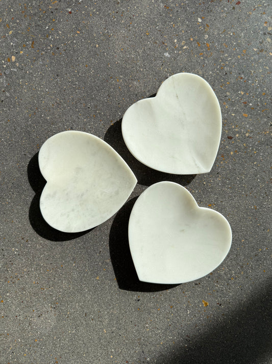 Marble Heart Dish