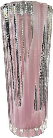 Matt Kolbrener Pink Threaded Vessel