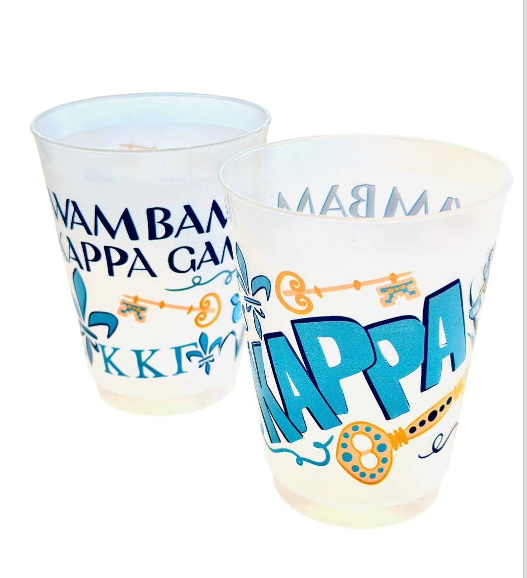 Kappa shatterproof cups set of 10