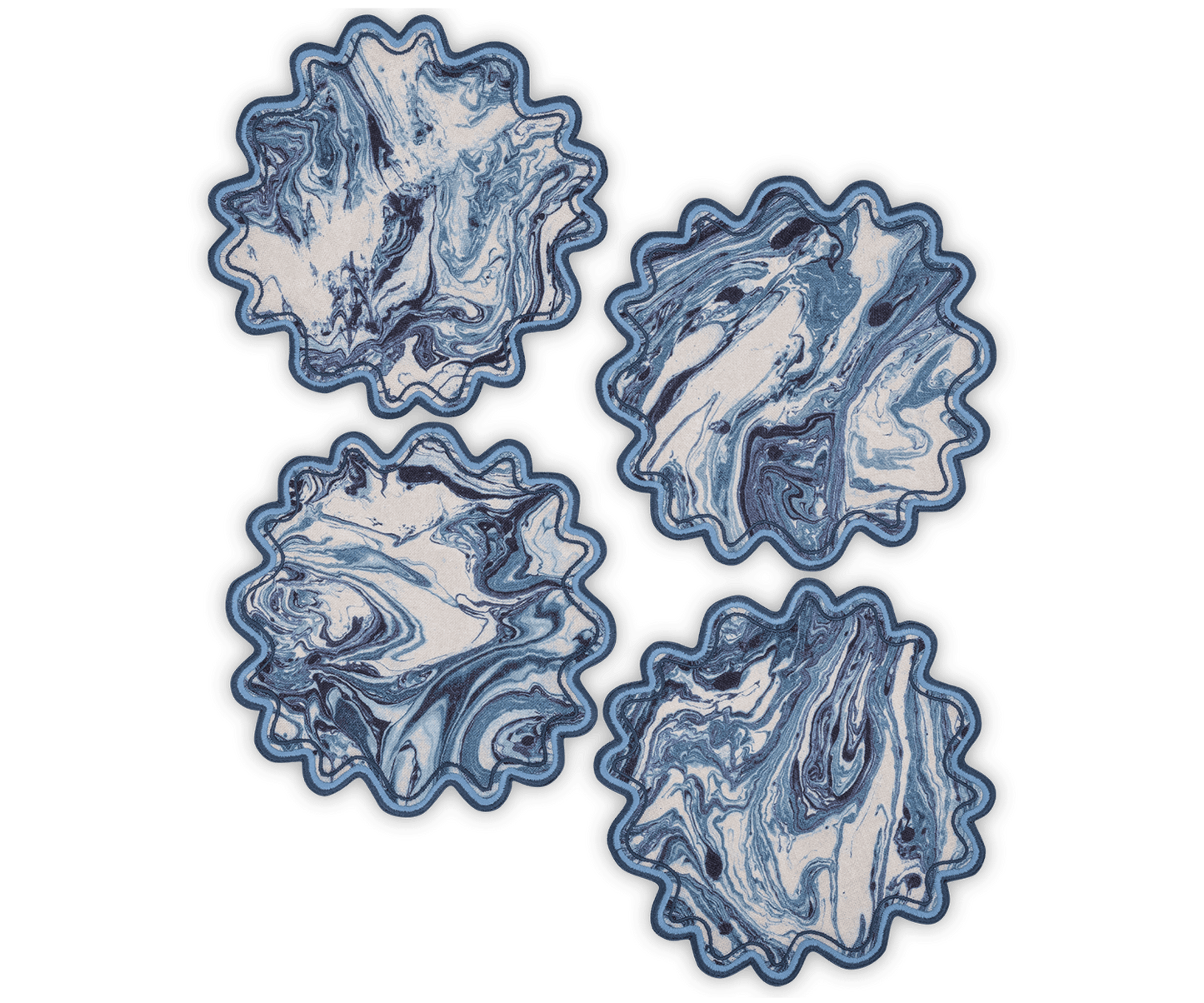 Balthazar Cocktail Napkins - Lapis
