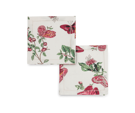 Baudin Butterfly Cocktail Napkins