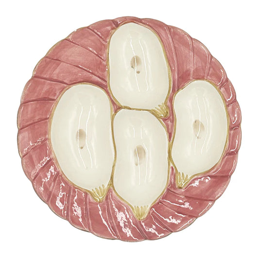 Pink Oyster Plate