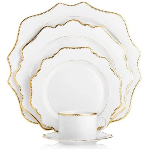 Anna Weatherly Anna's Palette Antique White Soup Plate