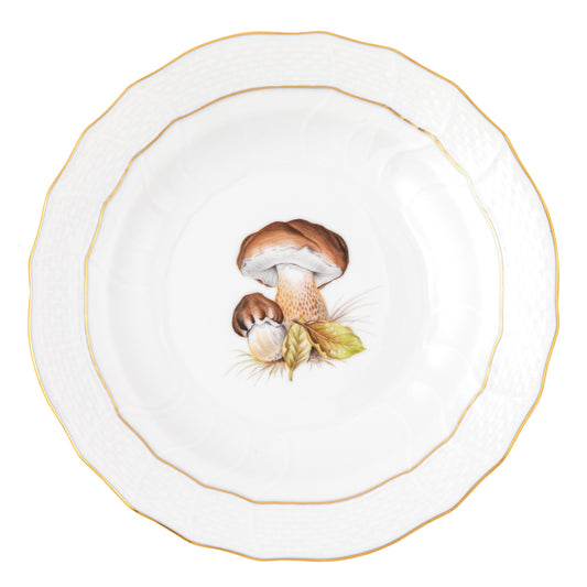 Mushroom Luncheon Plate - Motif 3