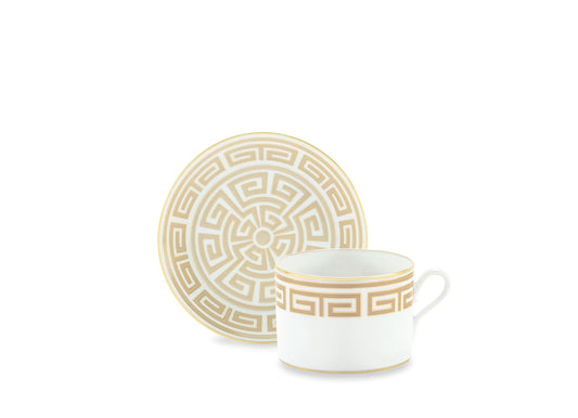 Labirinto Cachemire Tea Cup + Saucer by Ginori 1735