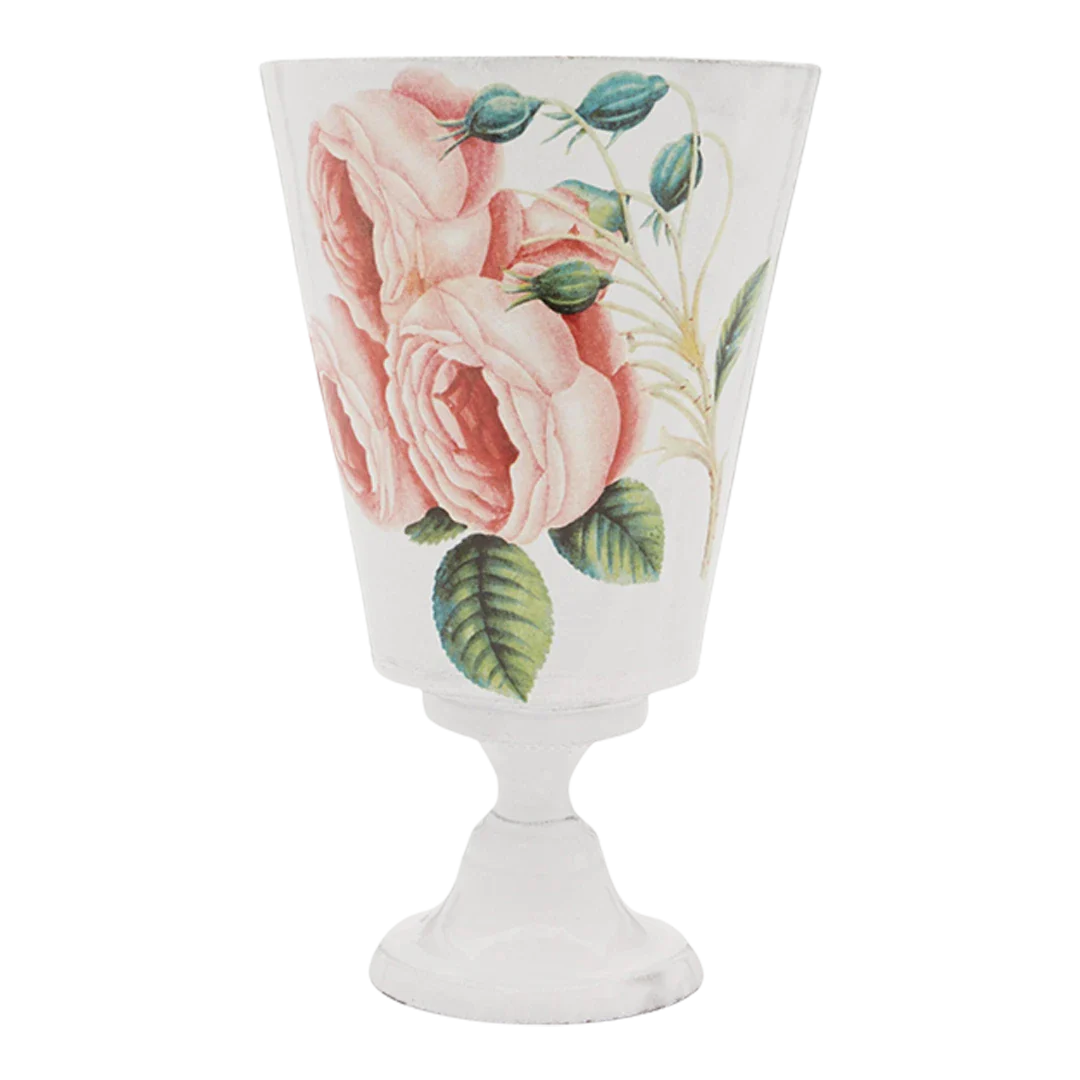 Cascading Flowers Vase