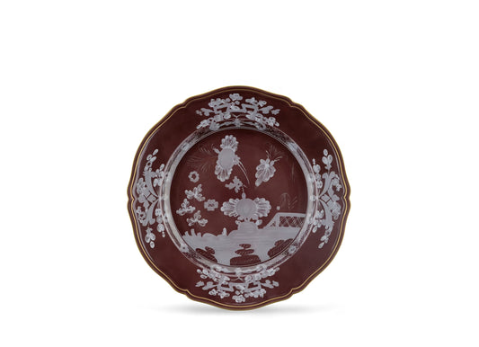Oriente Italiano Castagna Round Platter by Ginori 1735