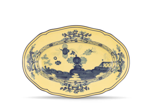 Oriente Italiano Citrino Oval Platter Ginori 1735
