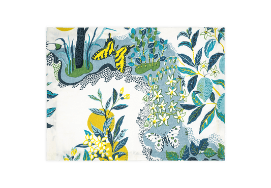 Citrus Garden Placemat -Pool