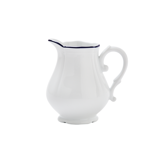 Corona Blue Milk Pitcher by Ginori 1735