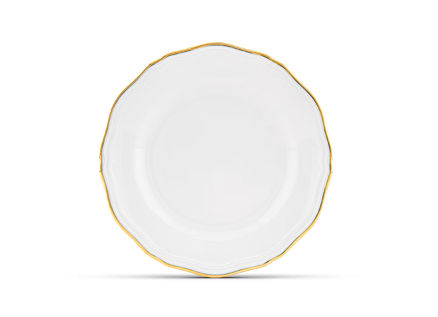 Corona Gold Bread Plate by Ginori 1735