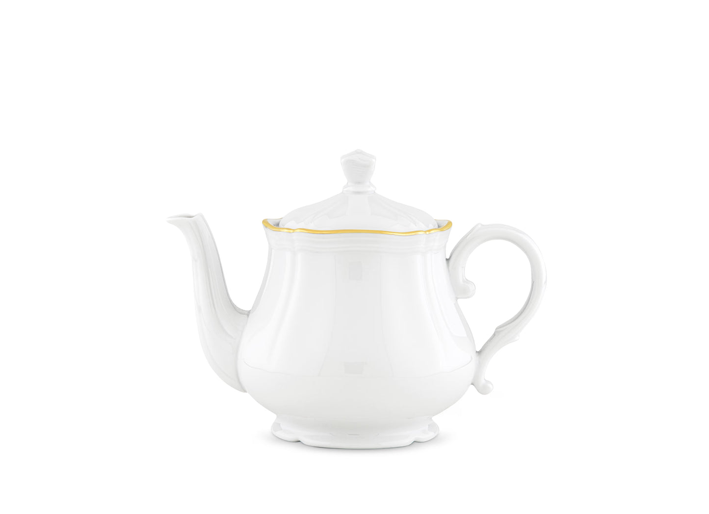 Corona Gold Teapot by Ginori 1735