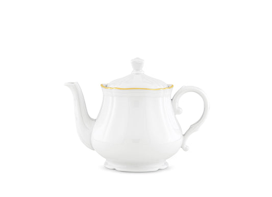Corona Gold Teapot by Ginori 1735