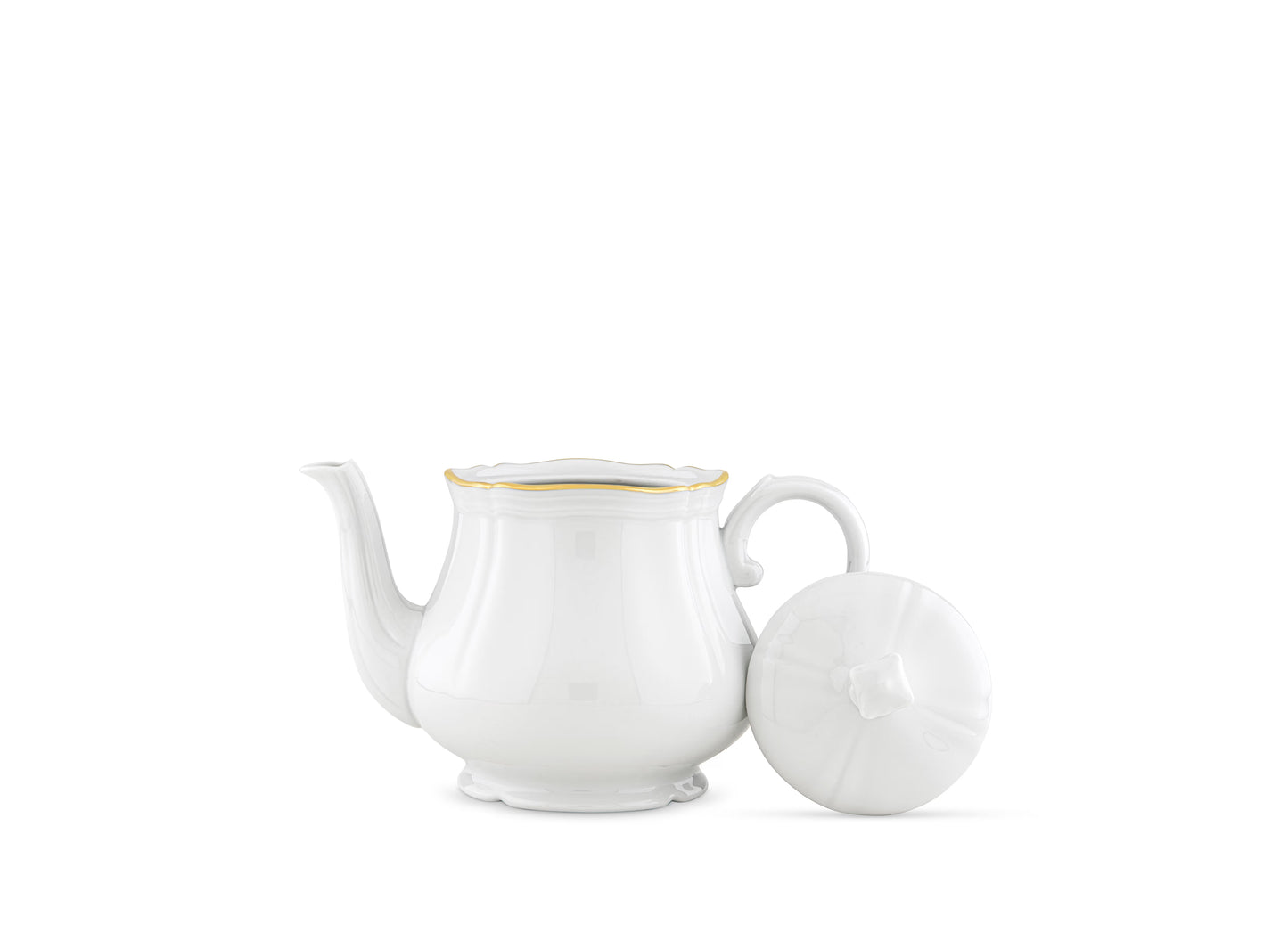 Corona Gold Teapot by Ginori 1735