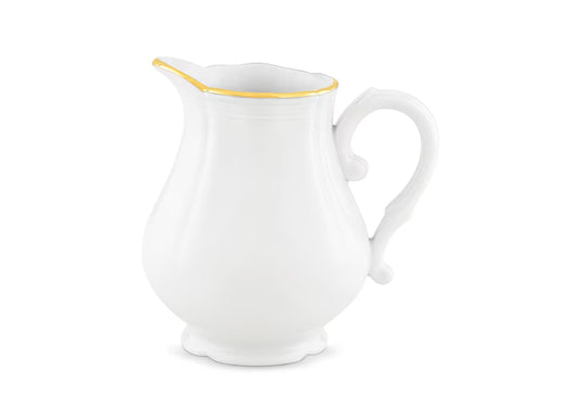 Corona Gold Milk Pitcher by Ginori 1735