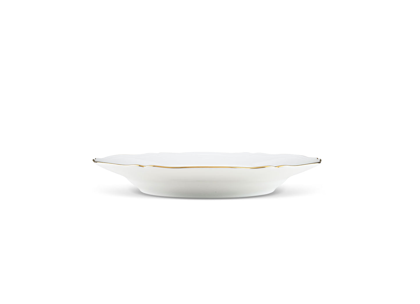 Corona Gold Round Platter by Ginori 1735