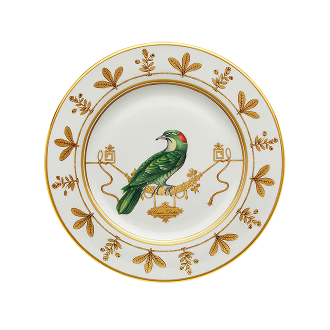 Volière Coucou Didrie Charger Plate by Ginori 1735