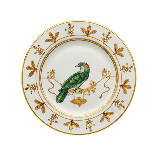 Volière Coucou Didrie Charger Plate by Ginori 1735