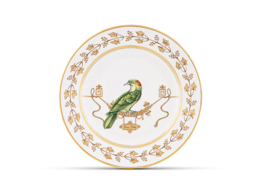 Volière Coucou Didrie Round Platter by Ginori 1735