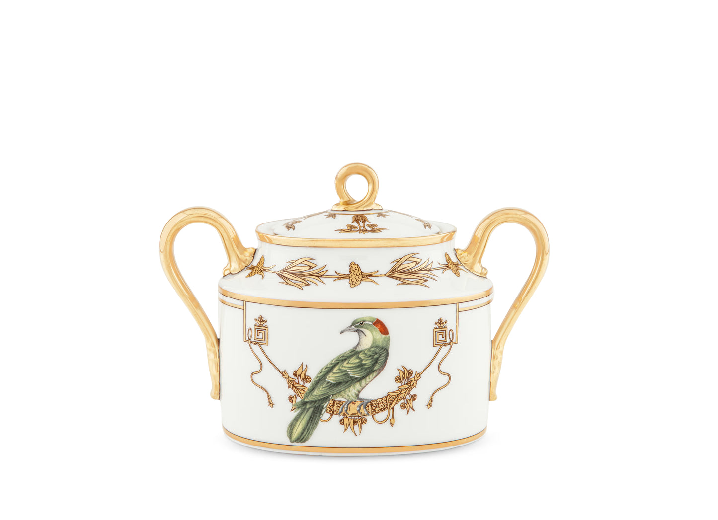 Volière Coucou Didrie Sugar Bowl by Ginori 1735
