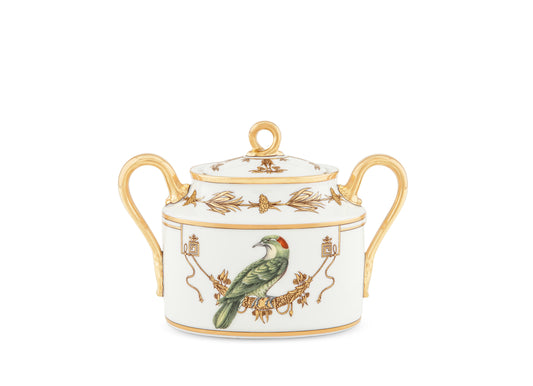 Volière Coucou Didrie Sugar Bowl by Ginori 1735