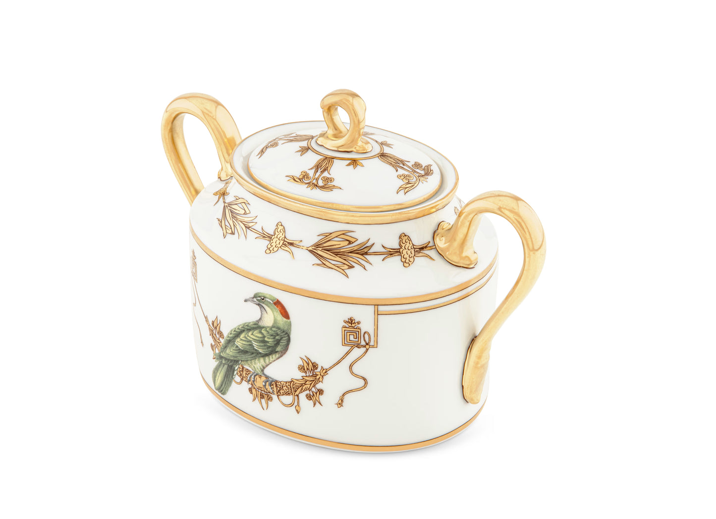 Volière Coucou Didrie Sugar Bowl by Ginori 1735