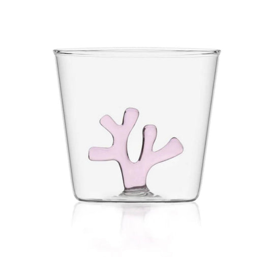 Pink Coral tumblers, set of 2