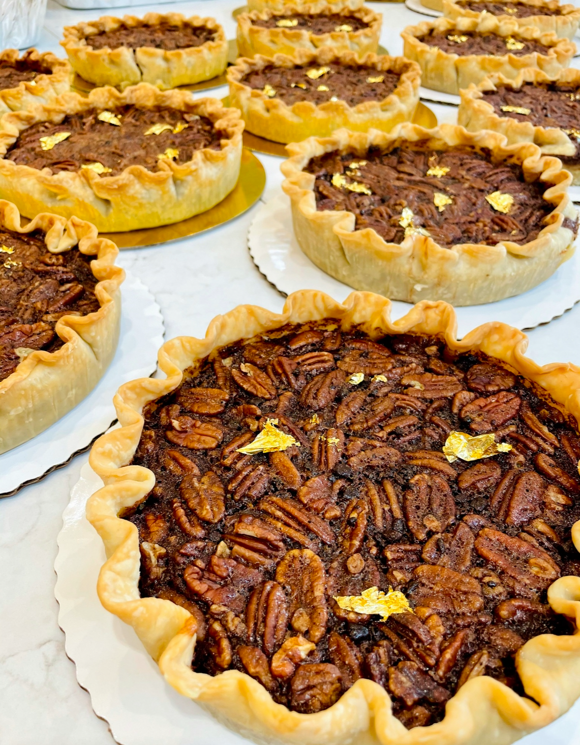 Chocolate Bourbon Pecan Pie