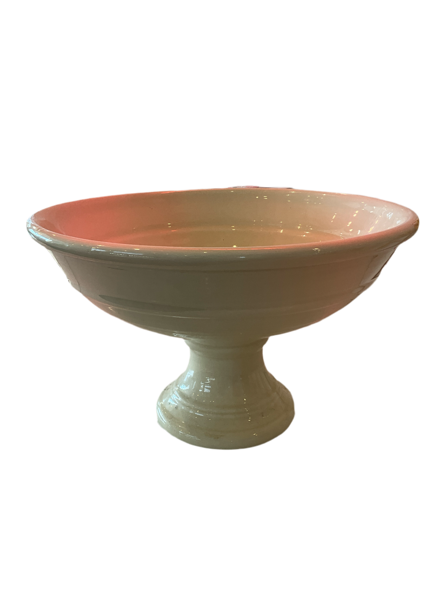 Ivory Footed Serving Bowl