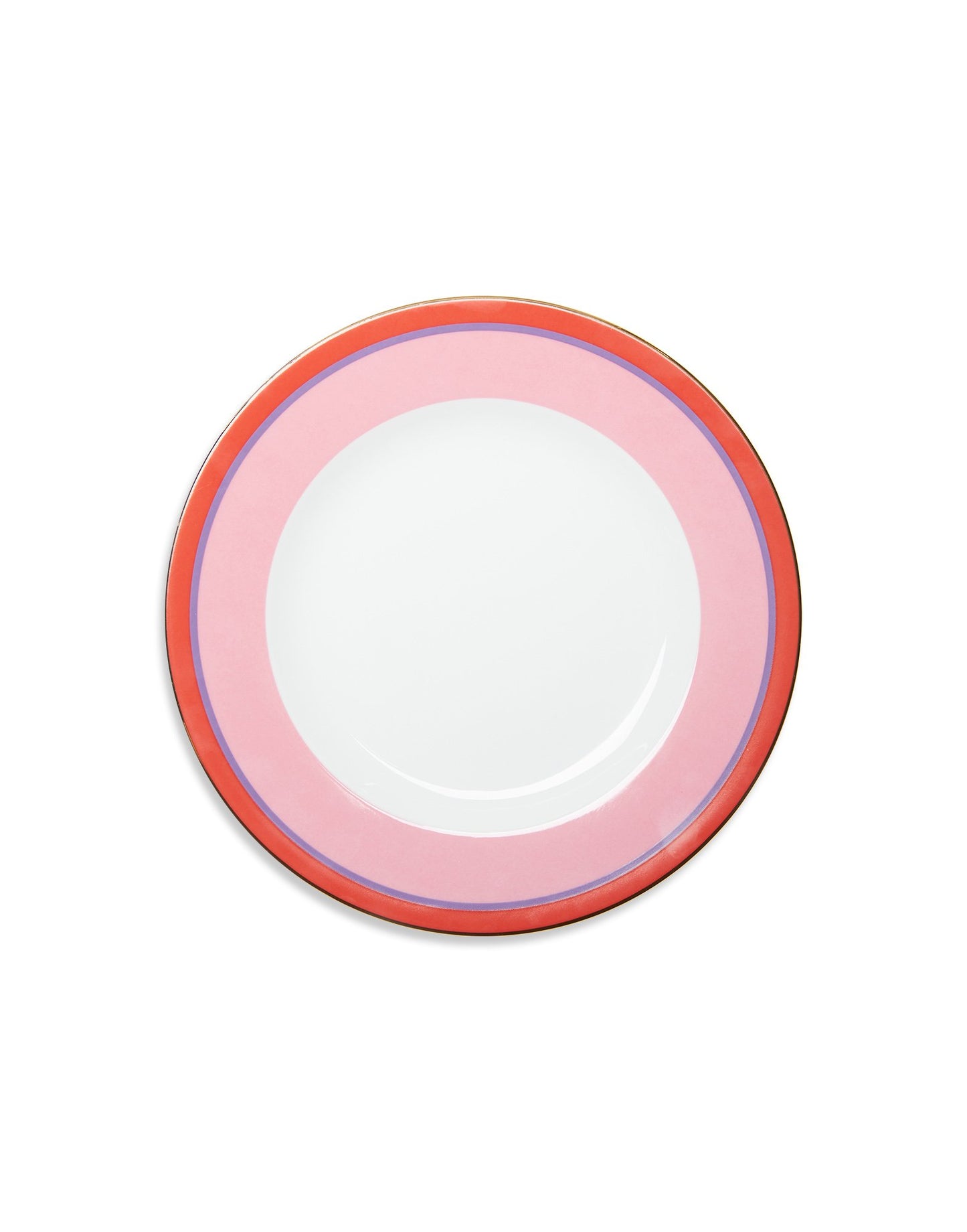 Rainbow Rose Dinner Plates set of 2