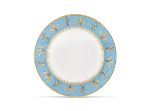 Volière Denim Soup Plate by Ginori 1735
