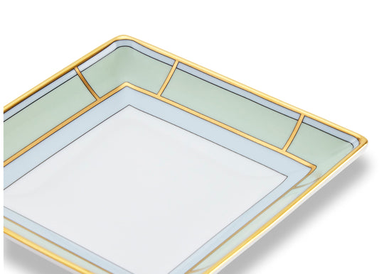 Diva Verde Square Change Tray by Ginori 1735