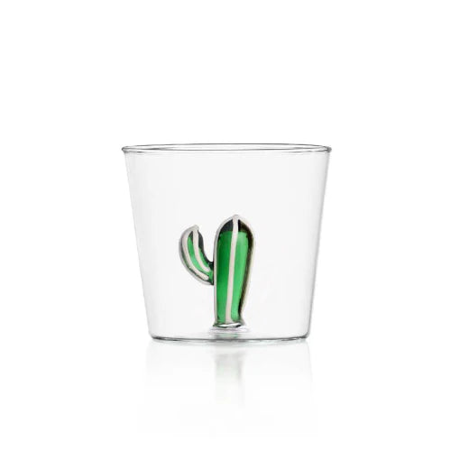 Mixed Cactus Tumblers, set of 4