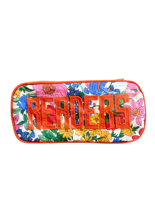 Orange Liberty Floral Readers Case
