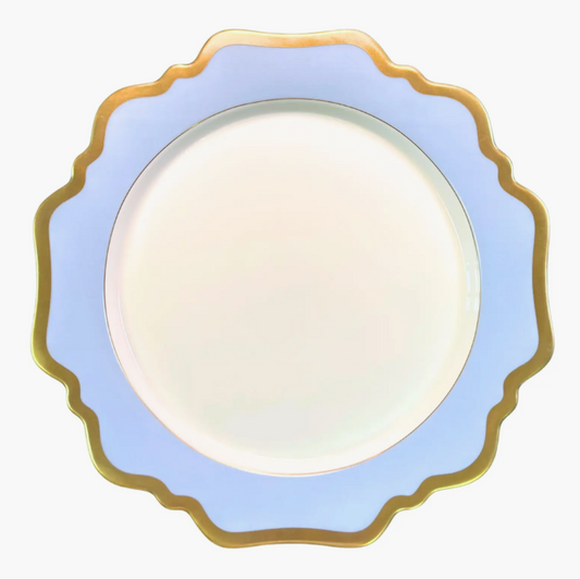 Anna Weatherly Sky Blue Dinner Plate