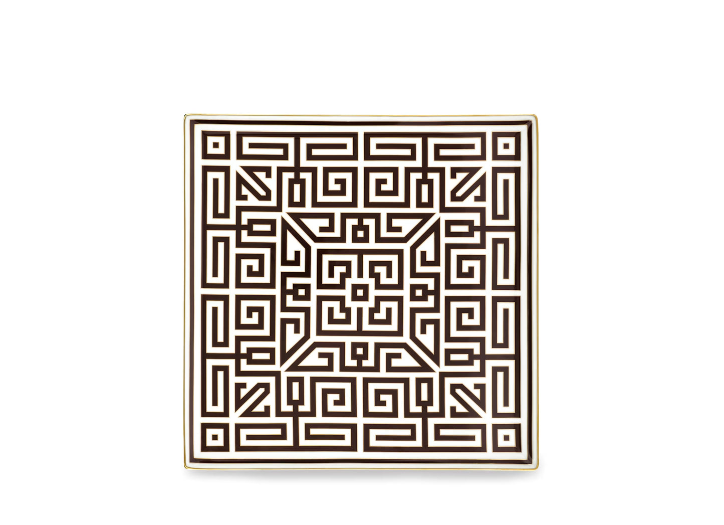 Labirinto Ebano Square Centerpiece by Ginori 1735