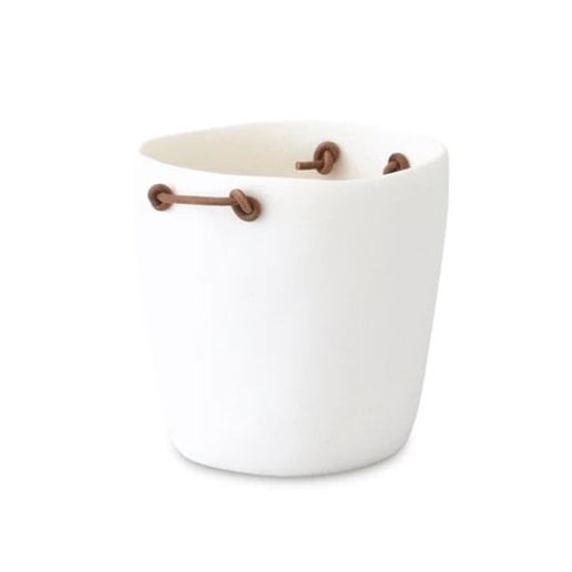 Champagne bucket/ ice bucket with leather handles