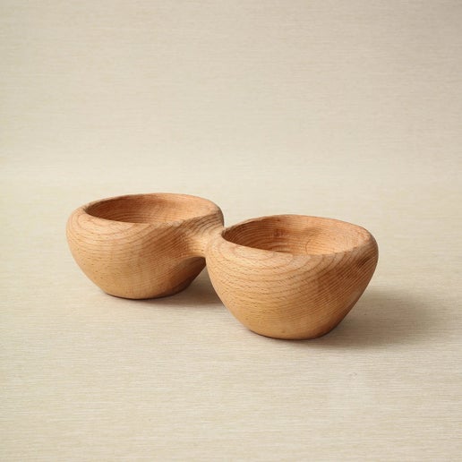 Small Carved 2 Bowls