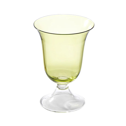 Adriana Green Water Glasses s/4