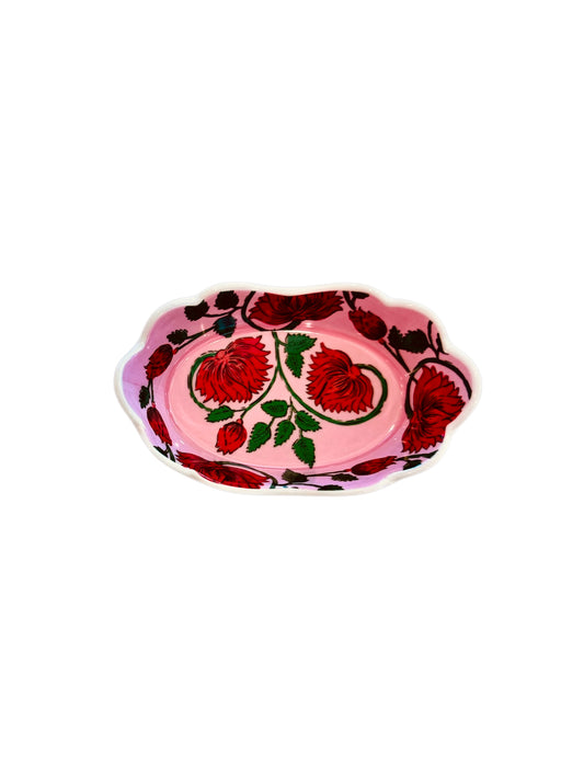 Spice Trail Trinket Dish- Pink