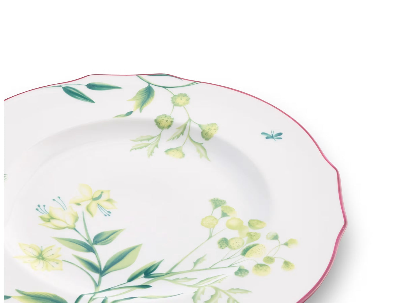 Florenza Acanto Flat Plate by Ginori 1735