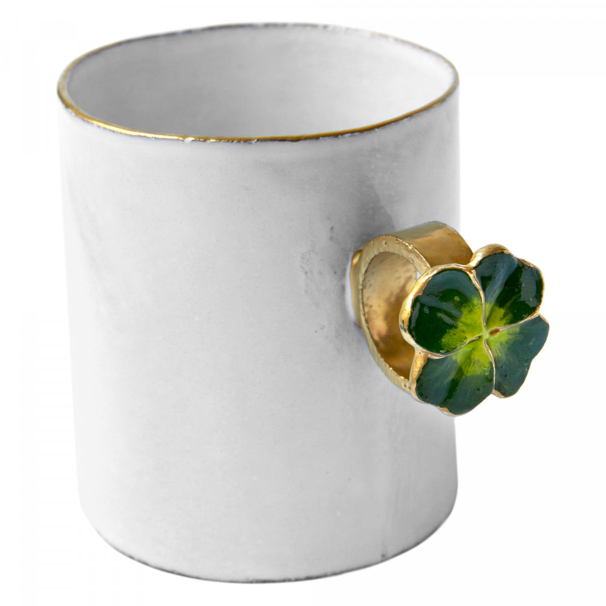 Four Leaf Clover Ring Cup