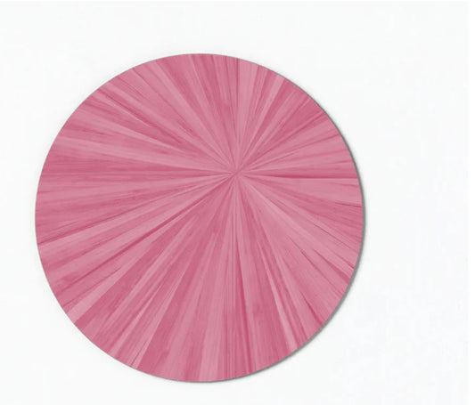 Pink Soleil Round Tablemat