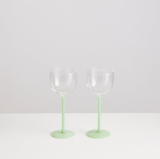 Nick & Nora Mint Cocktail Glasses - Set of 2