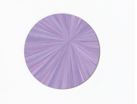 Lilac Soleil Round Tablemat